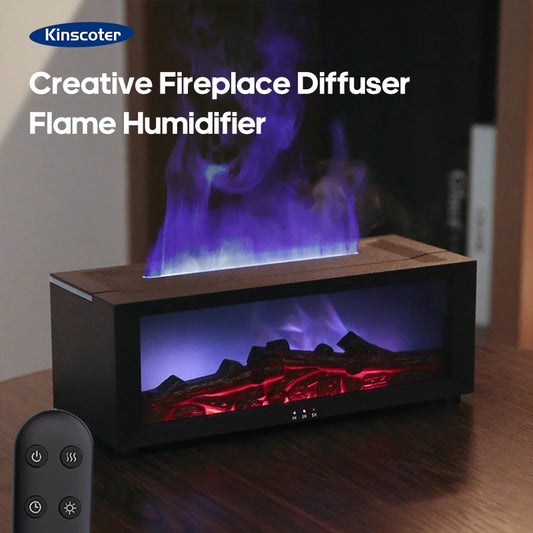 Aqua Flame Fireplace Diffuser | 🔥The Fire of Water Collection 💧