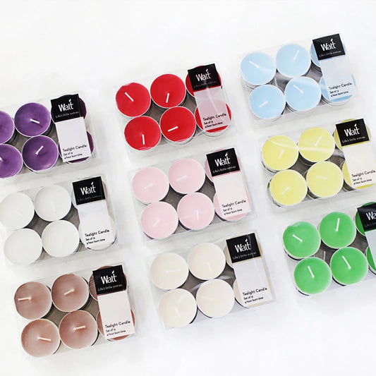 12pcs/set Tea Lights Scented Candles Romantic Smokeless Atmosphere Anniversaries Wedding Party Hotel Decor Tea Candle Light